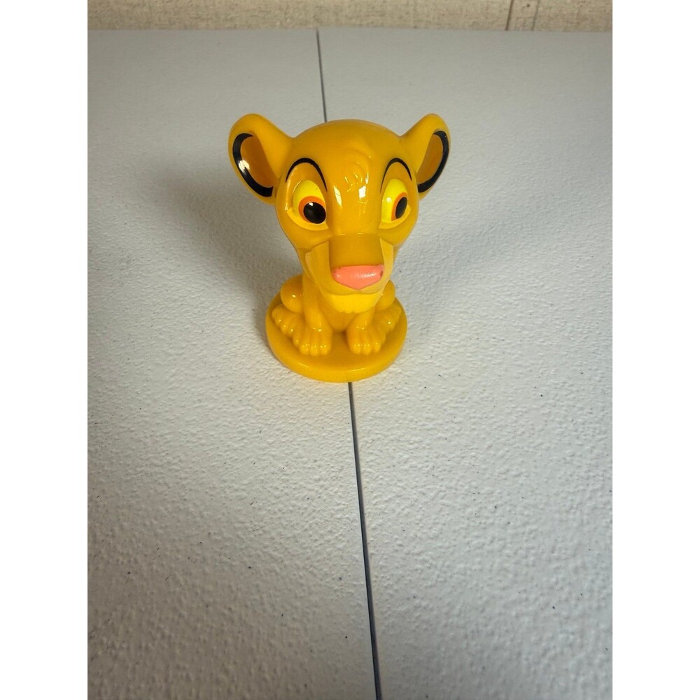 Disney Lion King Simba Bobble Head Kelloggs Promotional Toy 3" Tall